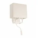 wall luminaire VESPER E14 IP20, white matt 