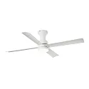 Faro Ceiling fan FRASER M with remote control IP20, white matt