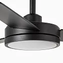 Faro Plafond ventilator BARTH met Afstandsbediening IP20, zwart mat