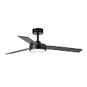 Faro Plafond ventilator BARTH met Afstandsbediening IP20, zwart mat