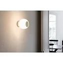Faro wall and ceiling luminaire MOY LED IP44, gold, satined 