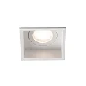 ceiling recessed luminaire HYDE SQ GU10 IP44, white matt 