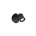 Wandarmatuur COCO GU10 IP20, zwart mat 