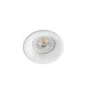 Plafondinbouwarmatuur NEON R rond GU10 IP20, wit mat 