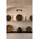 Faro Wand- en plafondarmatuur STAN 2-vlams GU10 IP20, zwart mat 