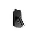 wall luminaire SUAU LED IP20, black matt 
