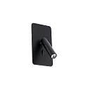 wall luminaire SUAU LED IP20, black matt 