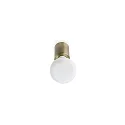 Wandarmatuur TEN E27 IP20, antiek goud 