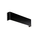 Wandarmatuur NASH LED IP20, zwart mat 