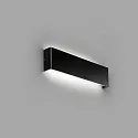 Faro Wandarmatuur NASH LED IP20, zwart mat 