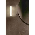Faro wall luminaire VOLGA LED IP44, black matt 