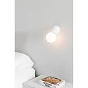 Faro Wandarmatuur JOY LED IP20, wit mat 