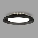 Faro Wand- en plafondarmatuur DOLME LED IP20, zwart mat 