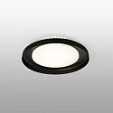 Faro Wand- en plafondarmatuur DOLME LED IP20, zwart mat 