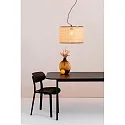 Faro Pendelarmatuur MAMBO E27 IP20, zwart mat 