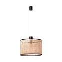 Pendelarmatuur MAMBO E27 IP20, zwart mat 