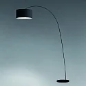Faro Staande lamp PAPUA E27 IP20, zwart mat 