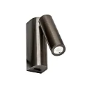 Wandarmatuur ROB LED IP20, brons 