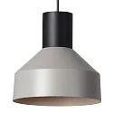 Faro pendant luminaire KOMBO E27 IP20, grey, black matt 