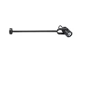 outdoor wall luminaire SLOT LED IP65, black 