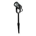Armatuur met grondpen SLOT LED IP65, zwart 