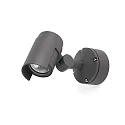 Wandarmatuur voor buitenshuis FOC 150 LED IP65, donkergrijs 