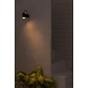 Faro Wandarmatuur LIT GU10 IP54, donkergrijs 