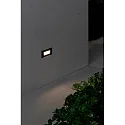 Faro Wandarmatuur voor buitenshuis DART RCT LED IP65, zwart mat 