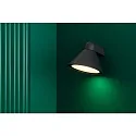 outdoor wall luminaire PALS E27 IP65, dark grey 