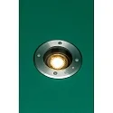 Faro Vloerinbouwarmatuur GEISER 130 / GU10 rond, instelbaar GU10 IP67, rvs, gesatineerd dimbaar