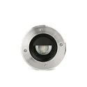 floor recessed luminaire GEISER 180 WALLWASHER round, rigid, asymmetrical IP67, stainless steel, satined 