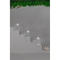 Faro Wandarmatuur voor buitenshuis KEENAN LED IP67, nikkel mat 