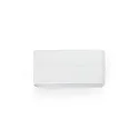 outdoor wall luminaire ADAY 2 flames LED IP54, white matt 