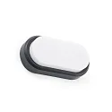 Wandarmatuur voor buitenshuis FRED 200 LED IP65, donkergrijs 