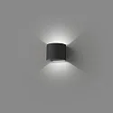 Faro outdoor wall luminaire SUNSET 2 flames LED IP54, dark grey 