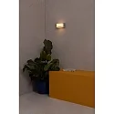 Faro Wandarmatuur NEGUS E27 IP54, grijs 