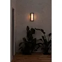 Faro Wandarmatuur MOL E27 IP44, donkergrijs 