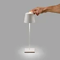 Faro table lamp TOC LED IP54, white matt 