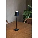 Faro Tafelarmatuur TOC LED IP54, zwart mat 