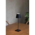 Faro Tafelarmatuur TOC LED IP54, zwart mat 