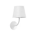 outdoor wall luminaire TOC LED IP65, white matt 