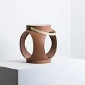 Faro Tafelarmatuur CANDELA LED IP20, terracotta 