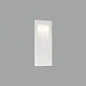 Faro Wandinbouwarmatuur SOUN 105 down, hoekig, indirect IP65, wit mat 
