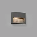 Faro outdoor wall luminaire GRADA LED IP54, dark grey 