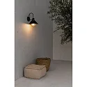 Faro wall luminaire NAUTICA E27 IP33, rust brown 