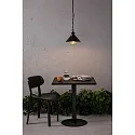 Faro Pendelarmatuur NAUTICA E27 IP33, roestbruin 