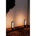 Faro Lichtpaal NANDA LED IP54, donkergrijs 