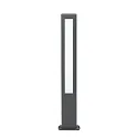 Lichtpaal NANDA LED IP54, donkergrijs 