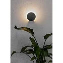 Faro outdoor wall luminaire LOTUS rigid, indirect LED IP65, dark grey 