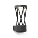 Wandarmatuur voor buitenshuis TWIST LED IP65, donkergrijs 
